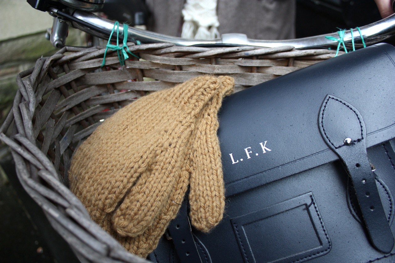 Ship-Shape and Bristol Fashion - mittens and Cambridge Satchel Co.