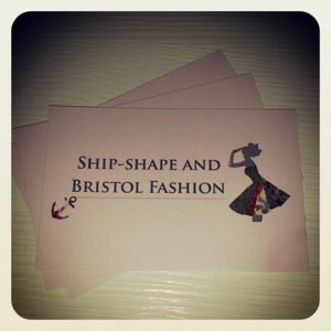 Ship-Shape and Bristol Fashion blog