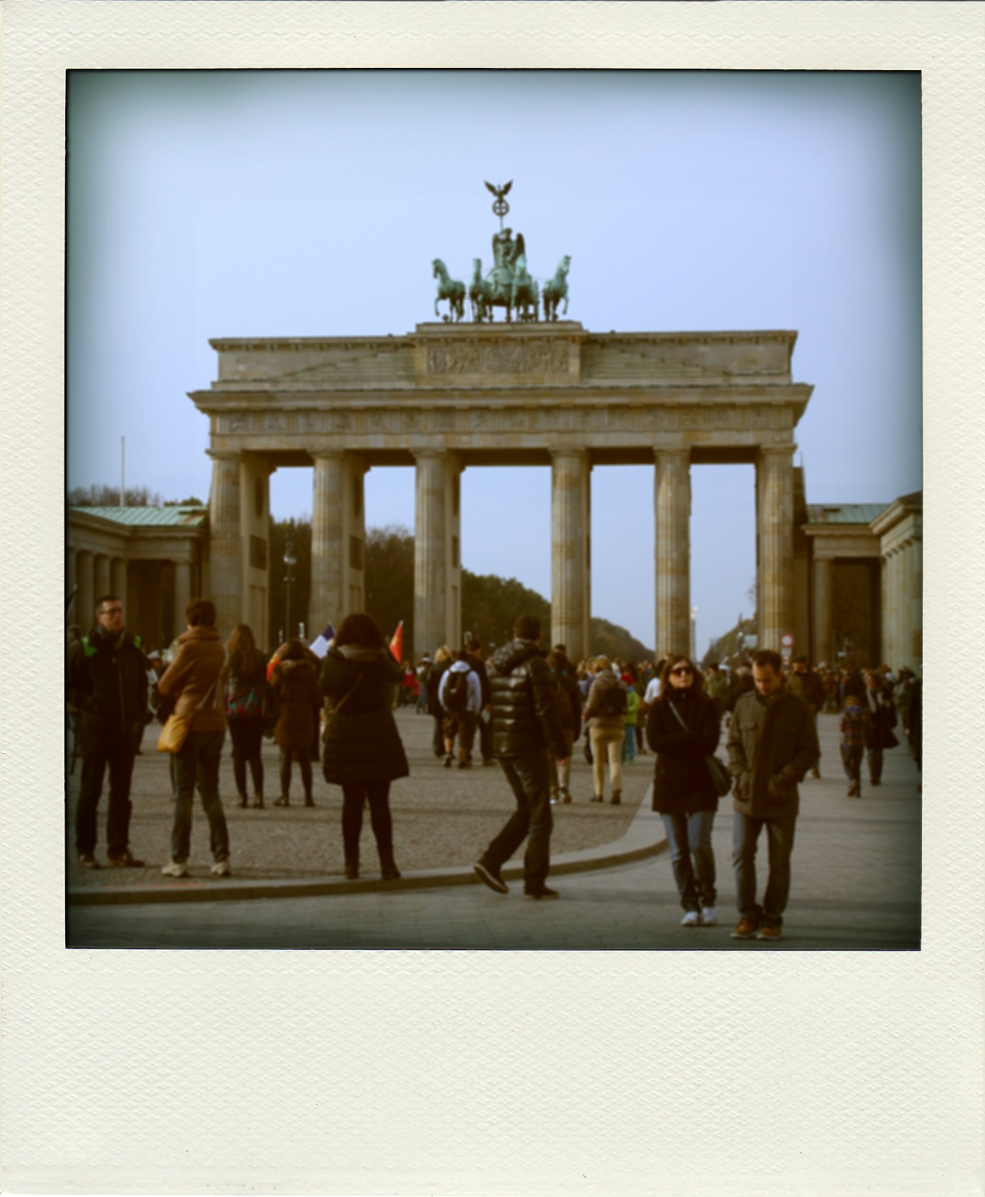 RTW Brandenburg Gate polaroid