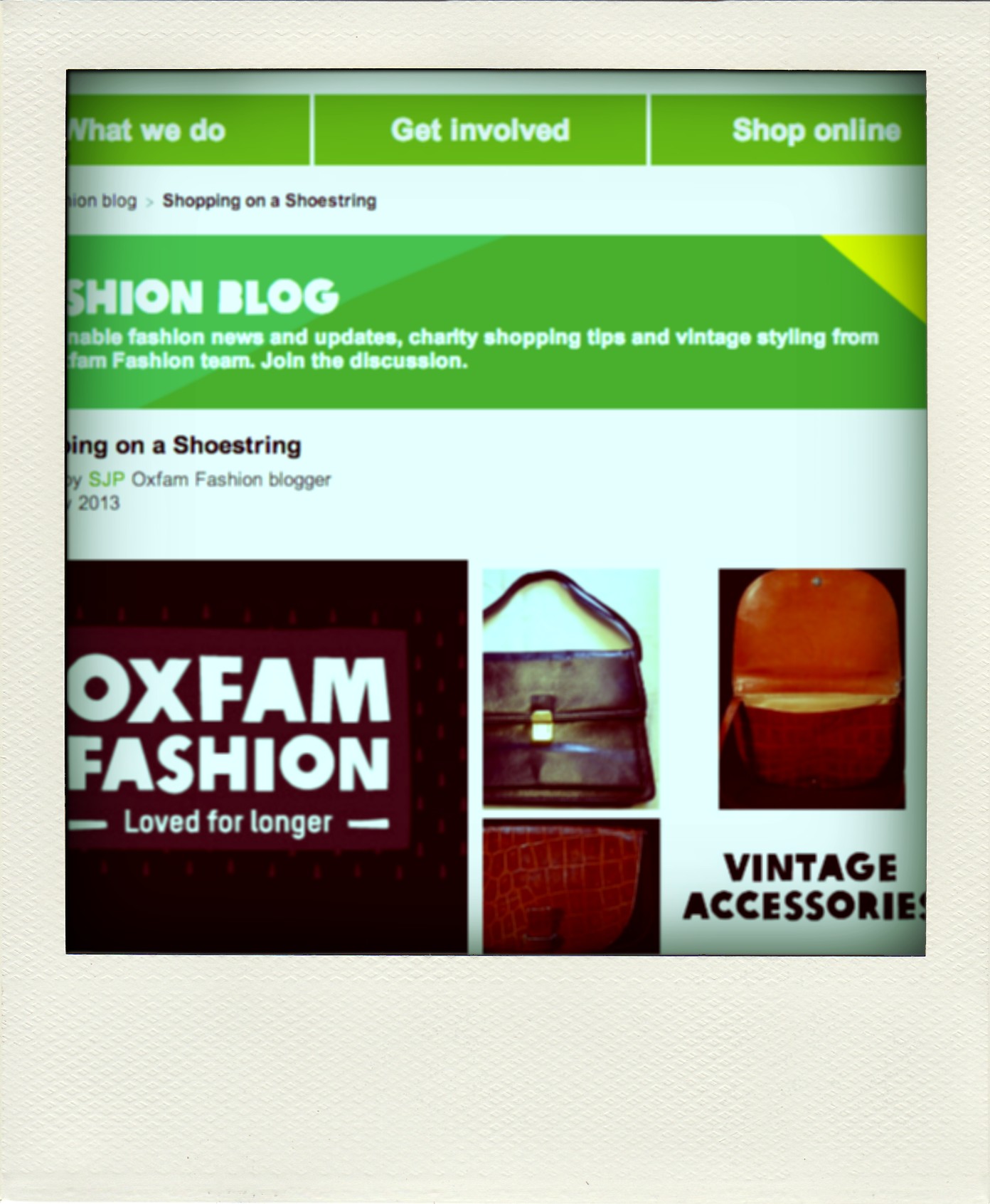 Rock The Week - Oxfam Fashion blog