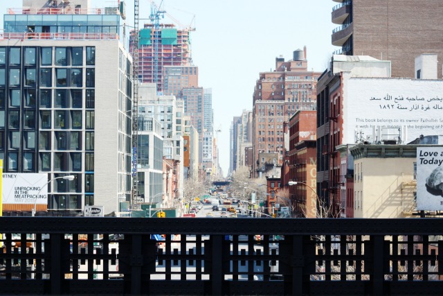 View from the high line