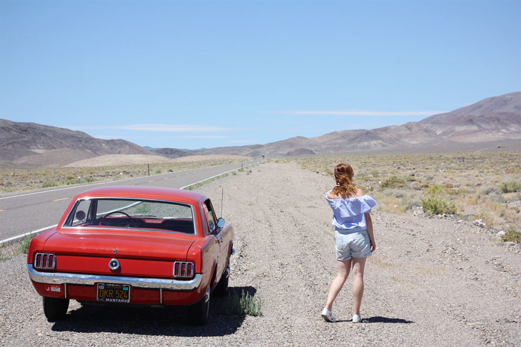 Mustang roadtrip Nevada